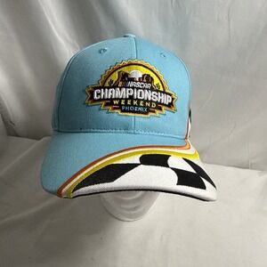 NASCAR Championship Weekend Phoenix‎ Strapback Hat Blue Orange Black NEW
